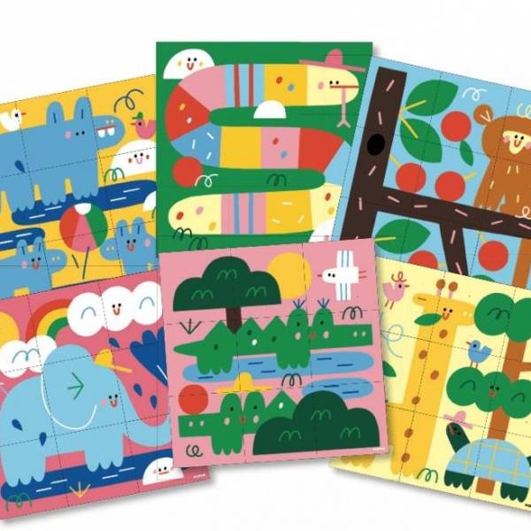 Les animaux Tri – Activité gommettes pour enfants dès 2 ans