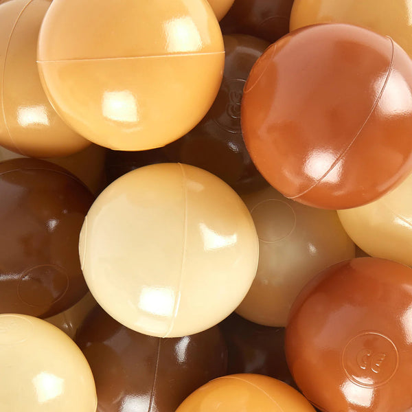 Balles pour piscine à balles bébé – Chocolat Bliss x100 BIECO