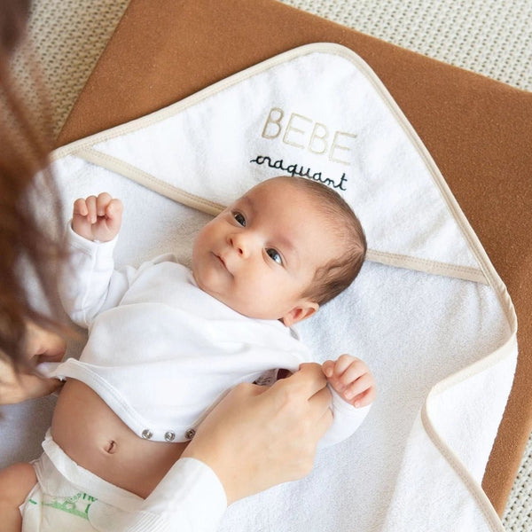Coffret bain à composer cape de bain et jeu de bain Petit coeur salé