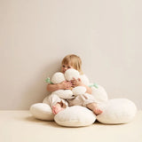 Coussin fleur réversible bébé – coussin doudou dès la naissance Kid's concept