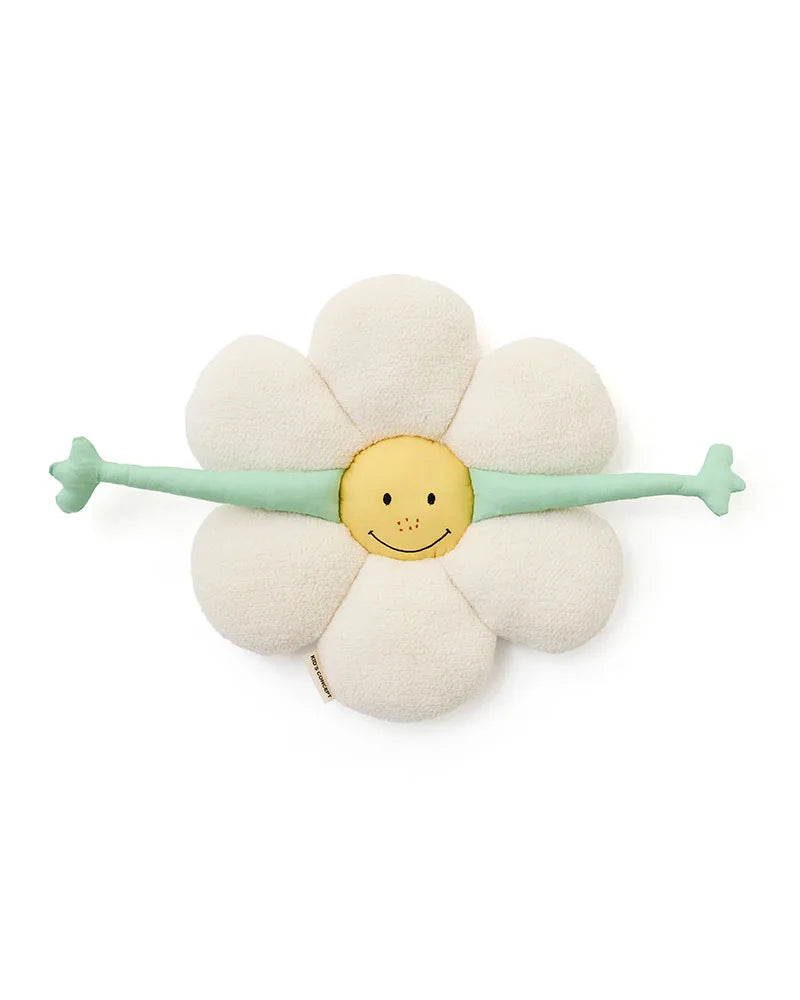 Coussin fleur réversible bébé – coussin doudou dès la naissance Kid's concept
