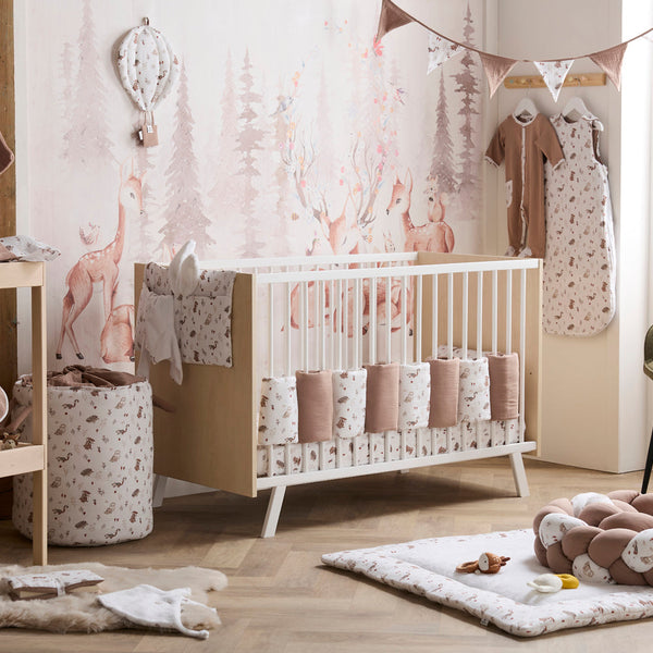 Décoration murale bébé montgolfière – Cosy Forest mocha BB & CO