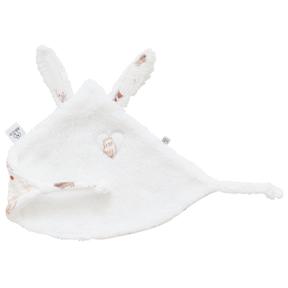 Doudou lapin bébé ultra doux – Doudou plat Cosy Forest BB & CO