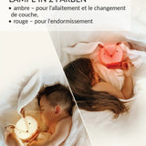 MyHummy doudou lapin plat 5en1 veilleuse MUHYMMY