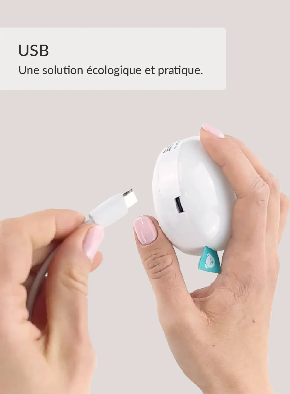 MyHummy doudou lapin plat 5en1 veilleuse MUHYMMY