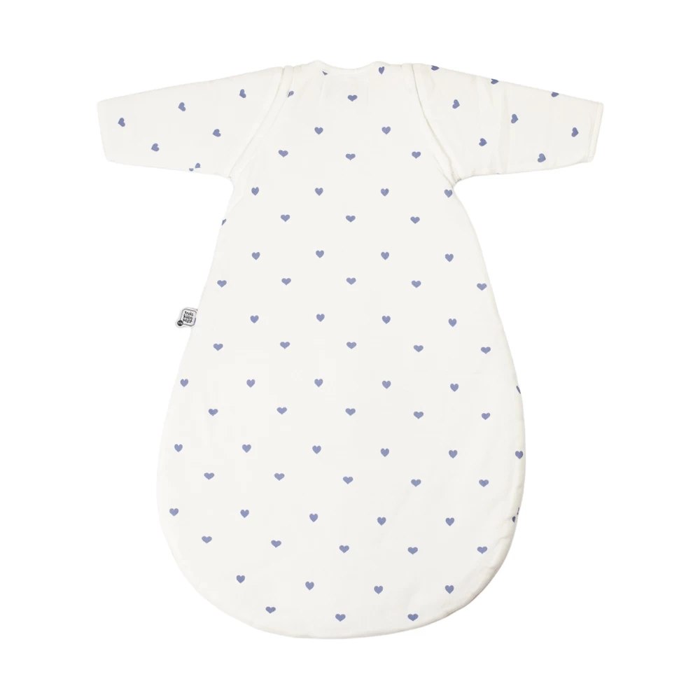 Gigoteuse Bébé en Coton à Manches Amovibles TOG 2.5 – Cœurs Bleus 💙 TROIS KILOS SEPT