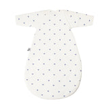 Gigoteuse Bébé en Coton à Manches Amovibles TOG 2.5 – Cœurs Bleus 💙 TROIS KILOS SEPT