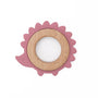 Anneau de dentition hérisson dark pink