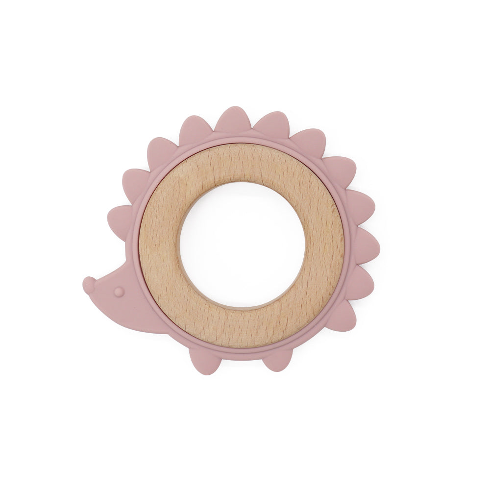 Anneau de dentition hérisson pale pink