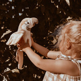 Découvrez Pierre 🦜, le perroquet qui répète tout avec sa voix drôle et ses ailes animées ! Un jouet interactif Montessori signé Mrs Ertha, idéal dès 3 ans.