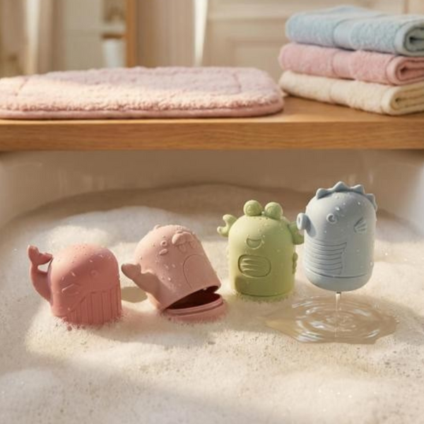 Jouet de bain 4 animaux de la mer GMLB
