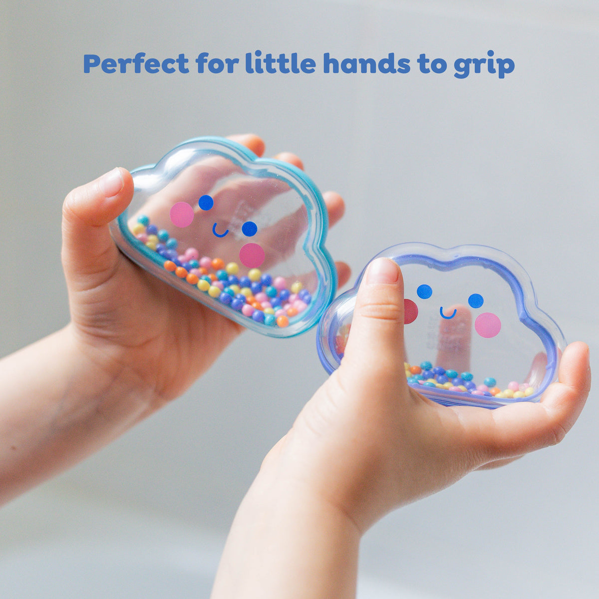 Jouet de bain bébé hochet nuage – jouet d’éveil sensoriel TIGER TRIBE