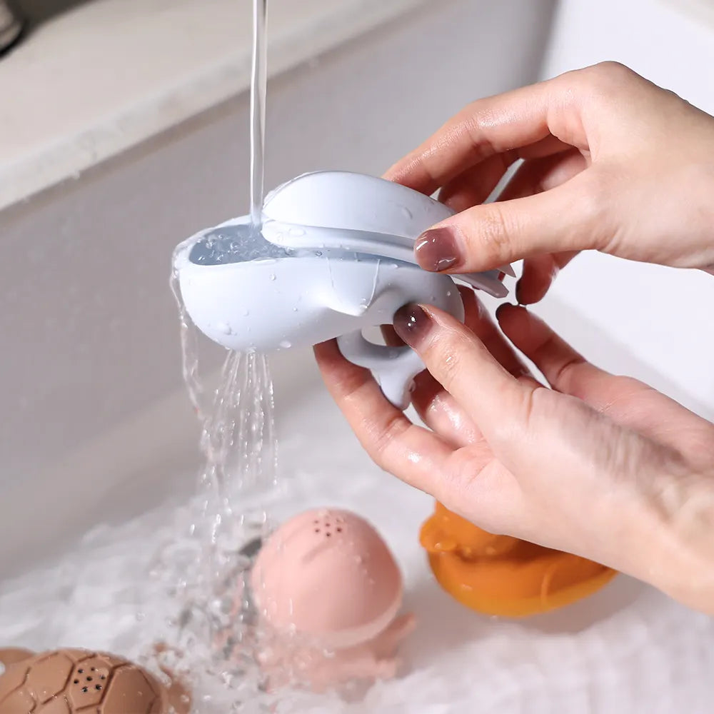 jeu de bain bébé cadeau naissance pratique et sûr