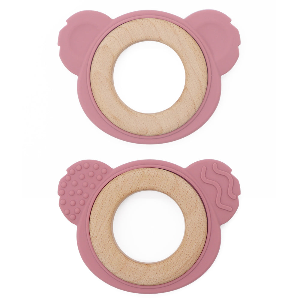 Anneau de dentition koala dark pink