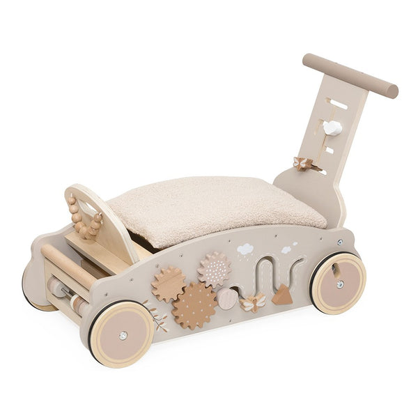 3-en-1 Bascule, Trotteur et Voiture – Nougat