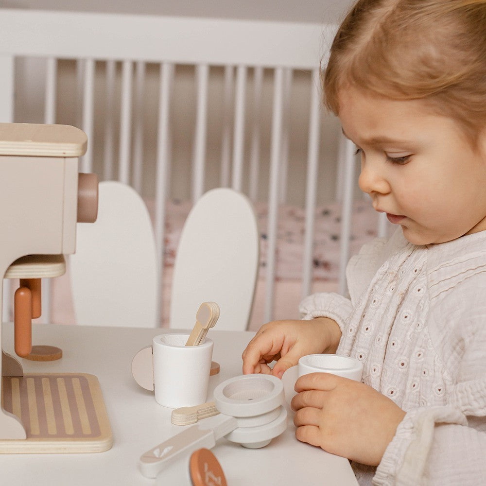 Machine à expresso en bois – Nougat
