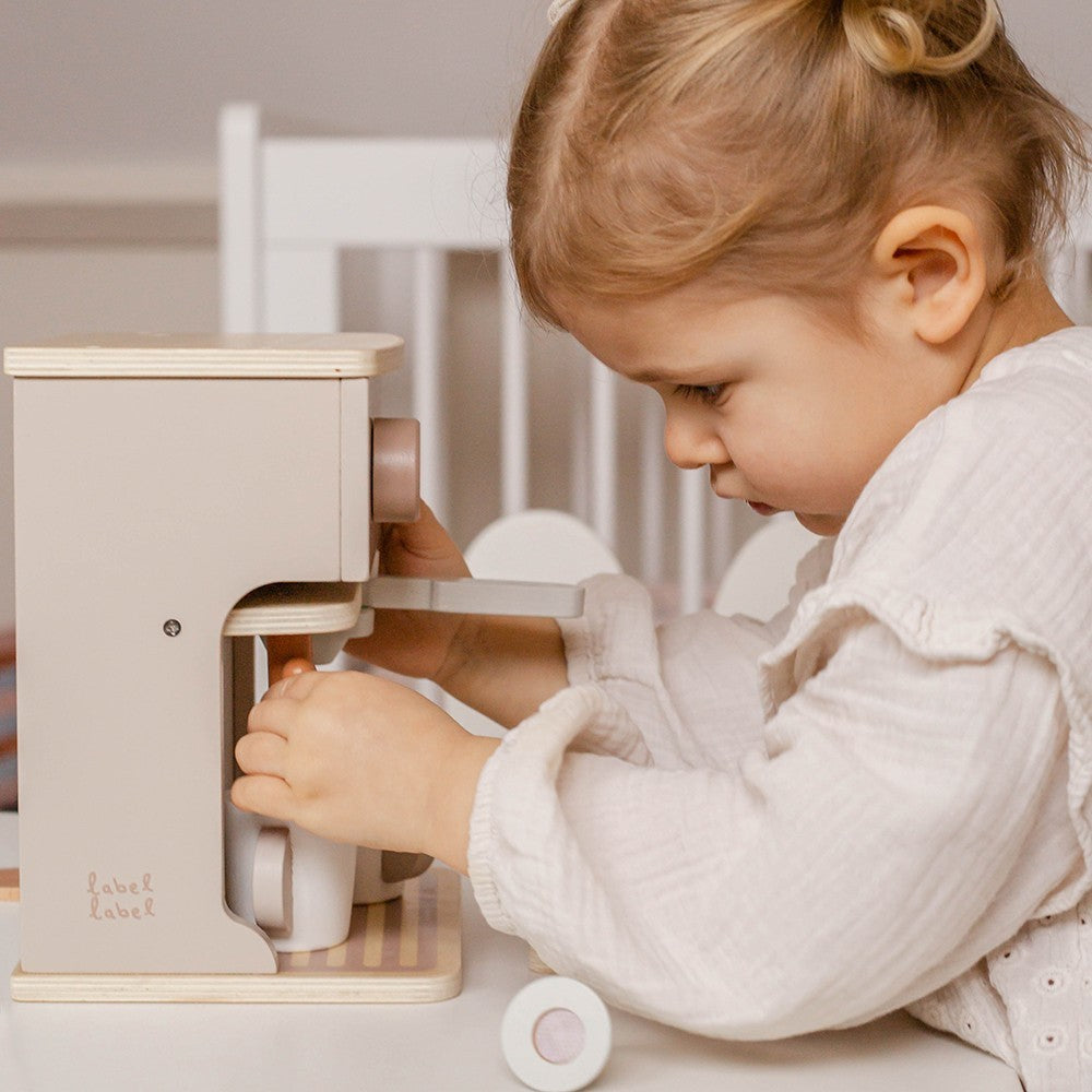 Machine à expresso en bois – Nougat