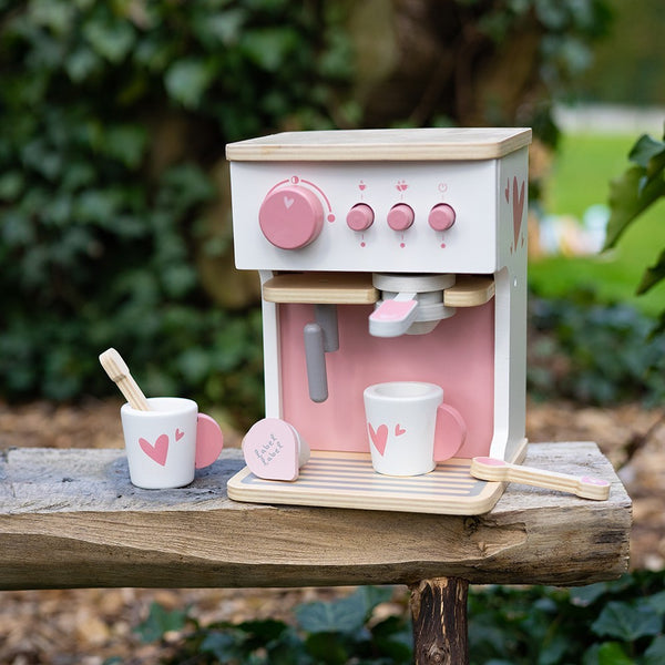 Machine à expresso en bois – Rose
