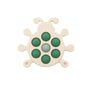 Jouet pop-it Silicone coccinelle verte