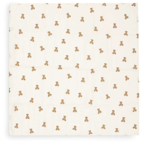 1 Lange gaze de Coton Small 70x70cm - Mini Teddy Bear JOLLEIN