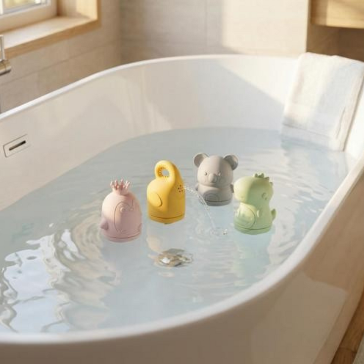 Jouet de bain 4 animaux mixte GMLB