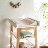 Matelas à langer bébé 50x65 cm – bords vagues sécurisés JULIUS ZOLNER