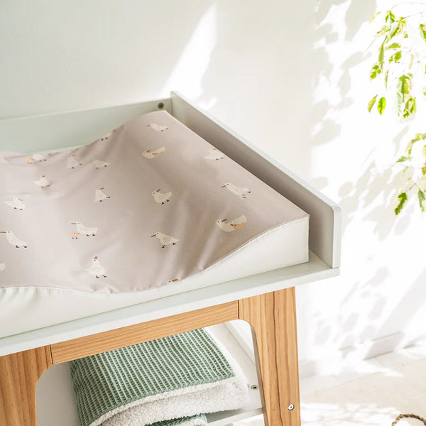 Matelas à langer bébé 50x65 cm – bords vagues sécurisés JULIUS ZOLNER