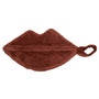 Trousse de Toilette "Kiss" en Éponge Bambou Toffee – Cadeau Idéal pour Maman