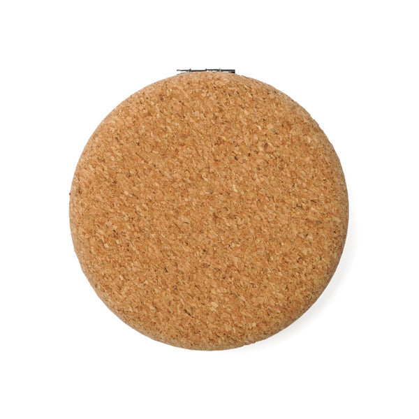 Miroir de poche liège rond STAMINA