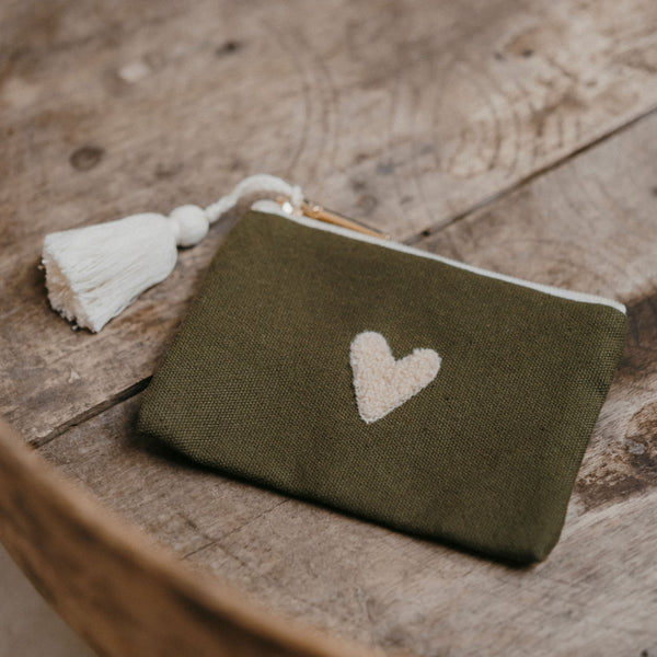 Porte-monnaie Love – Vert