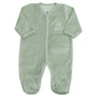 Pyjama bébé velours Mini Nous Olive – Nouveau-né mixte TROIS KILOS SEPT
