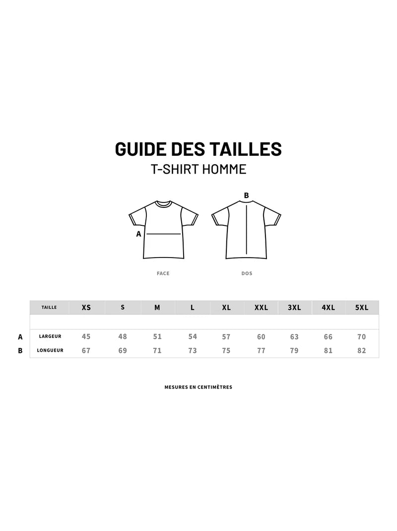 T-shirt Super Papa – Coton bio imprimé en France