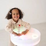 Table Sensorielle Lumineuse Lumi'Sense – 8 Couleurs LED – Crème ✨ BO JUNGLE