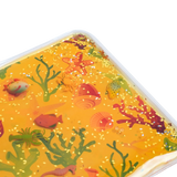 Tablette Sensorielle Liquide Sable Doré – Un coucher de soleil au bout des doigts ! 🌅✨ BO JUNGLE