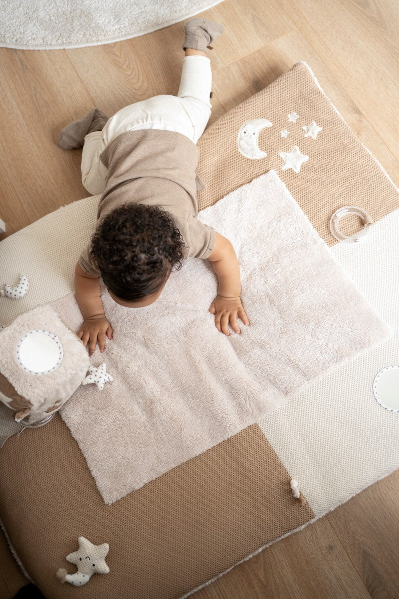 tapis de parc Heaven clay warm linen Baby’s Only
