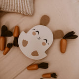 Offrez à votre enfant l’Échelle de Lapin 🐇, un puzzle en bois Montessori sûr et éducatif pour développer motricité, équilibre et créativité dès 3 ans.